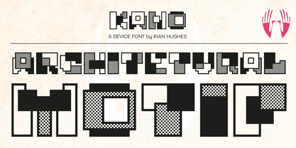 Kano Font Poster 4