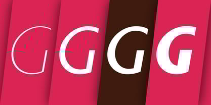 Nonia Small CAPS Font Poster 3