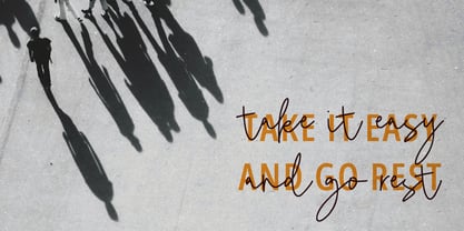 Badein Signature Font Poster 5