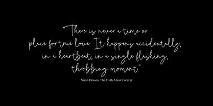 Badein Signature Font Poster 6