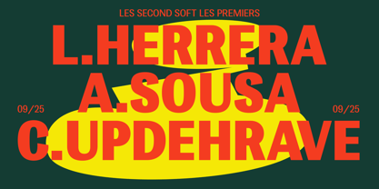 UNCMMN Produkt Font Poster 12