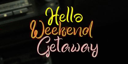 Baledro Font Poster 3