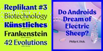 Aquavit Font Poster 11