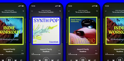 Aquavit Font Poster 8