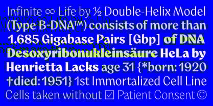 Aquavit Font Poster 2