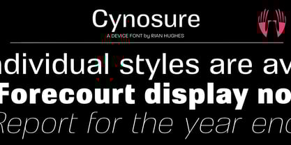 Cynosure Font Poster 1