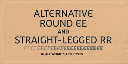 Warminster Font Poster 6