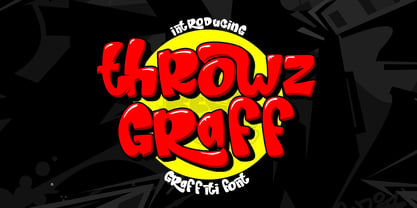 Throwz Graff Font Poster 1