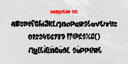 Throwz Graff Font Poster 2