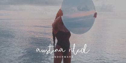 Relieved Signature Font Poster 4