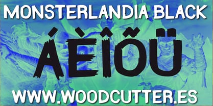 Monsterlandia Font Poster 4