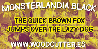 Monsterlandia Font Poster 6