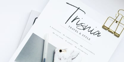 Hekian Signature Brush Font Poster 8