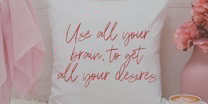 Hekian Signature Brush Font Poster 6