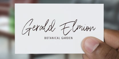 Hekian Signature Brush Font Poster 5