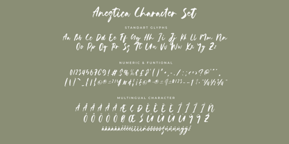 Anestica Font Poster 15