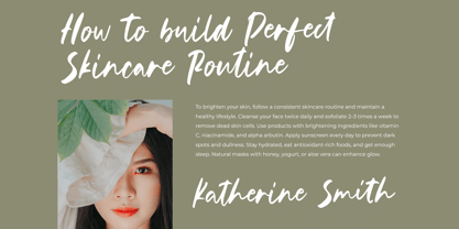 Anestica Font Poster 8