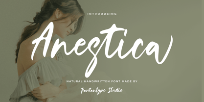 Anestica Font Poster 1