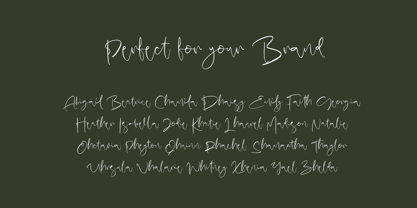Billanty Font Poster 9