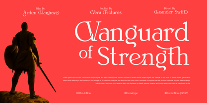 Auralith Font Poster 2