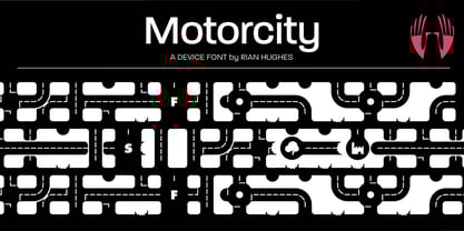 Motorcity Font Poster 1