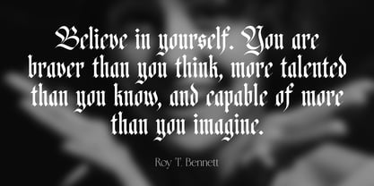 Fusing Font Poster 7