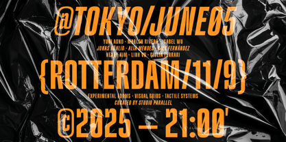 Mogars Font Poster 2