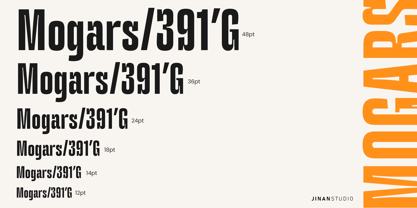 Mogars Font Poster 8