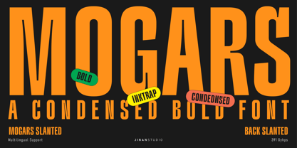 Mogars Font Poster 1