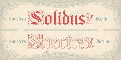 Constera Font Poster 4
