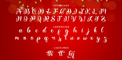 Santta Balethy Font Poster 5