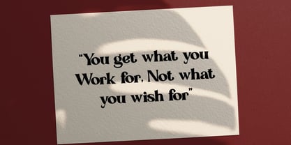 Rose Quay Font Poster 6