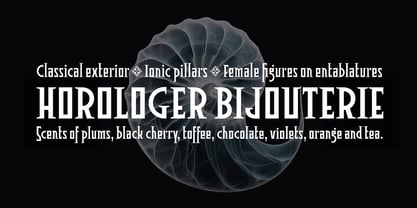 Pitshanger Font Poster 1