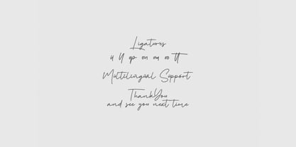 Tanya Hati Font Poster 8