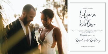 Daring Signature Font Poster 6