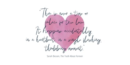 Daring Signature Font Poster 8