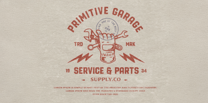 Bystone Font Poster 5