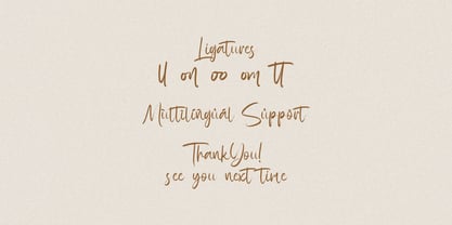 Rattfiny Script Font Poster 7