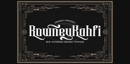 Rowney Kahfi Font Poster 1