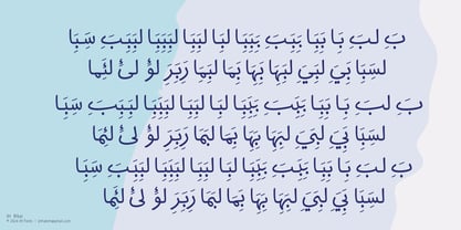 JH Ribal Font Poster 6