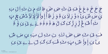 JH Ribal Font Poster 5