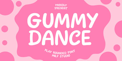 Gummy Dance Font Poster 1