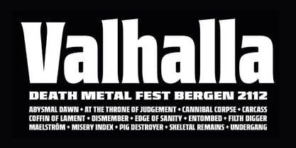 Guildhall Font Poster 8