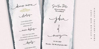 Brittanya Goldenite Font Poster 4