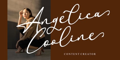 Carylina Font Poster 3