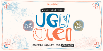 Ugly Oleo Font Poster 1