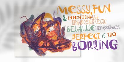 Ugly Oleo Font Poster 2