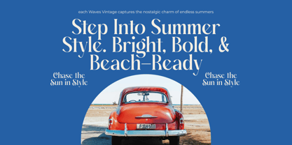 Gotten Summer Font Poster 11