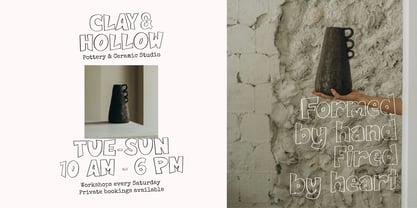 Path Note Font Poster 6