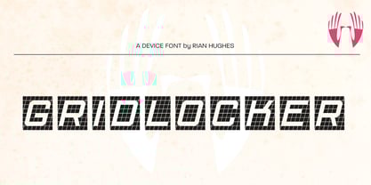 Gridlocker Font Poster 7